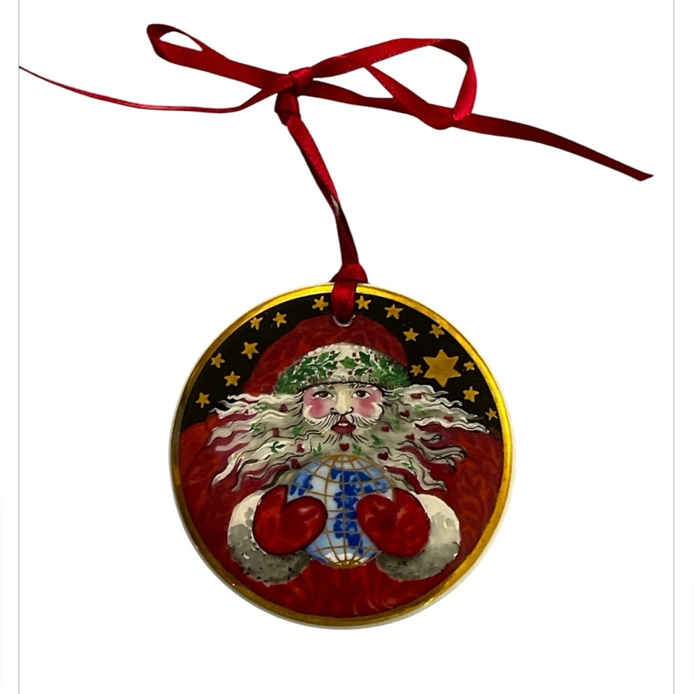 Vintage Set 7 of Bing and Grondahl Christmas Ornaments Santa Claus Collection - Picture 16 of 16